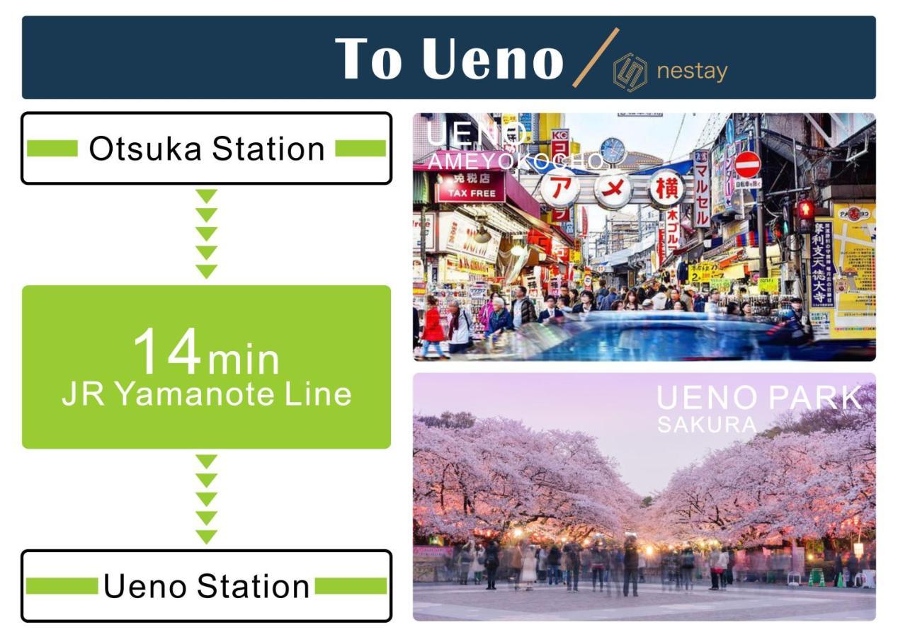 nestay inn tokyo otsuka 103 Eksteriør billede