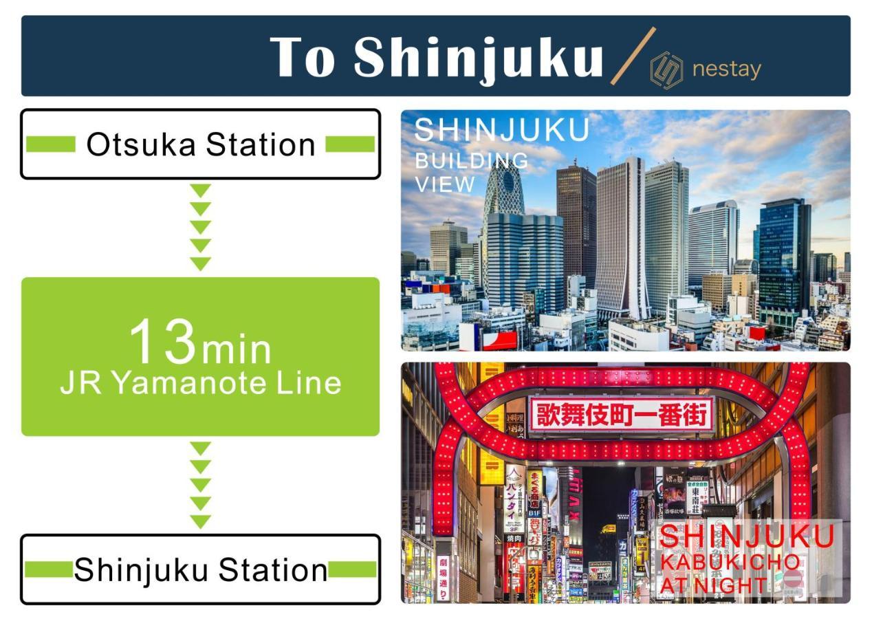 nestay inn tokyo otsuka 103 Eksteriør billede